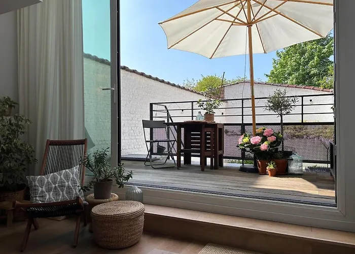 Appartement Lumineux Avec Jardin Proche Du Centre