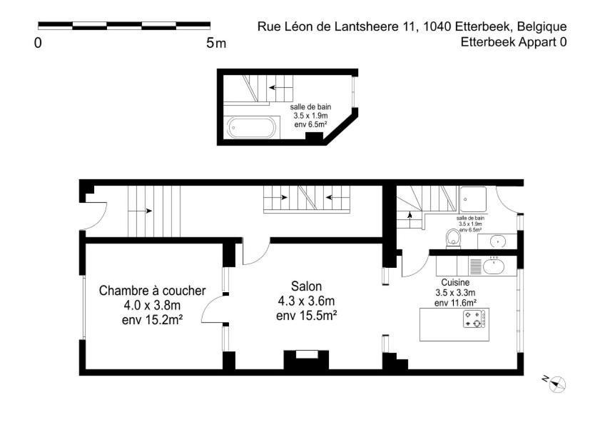 Appartement In Brussels, Lantsheere By Homenhancement Sa *