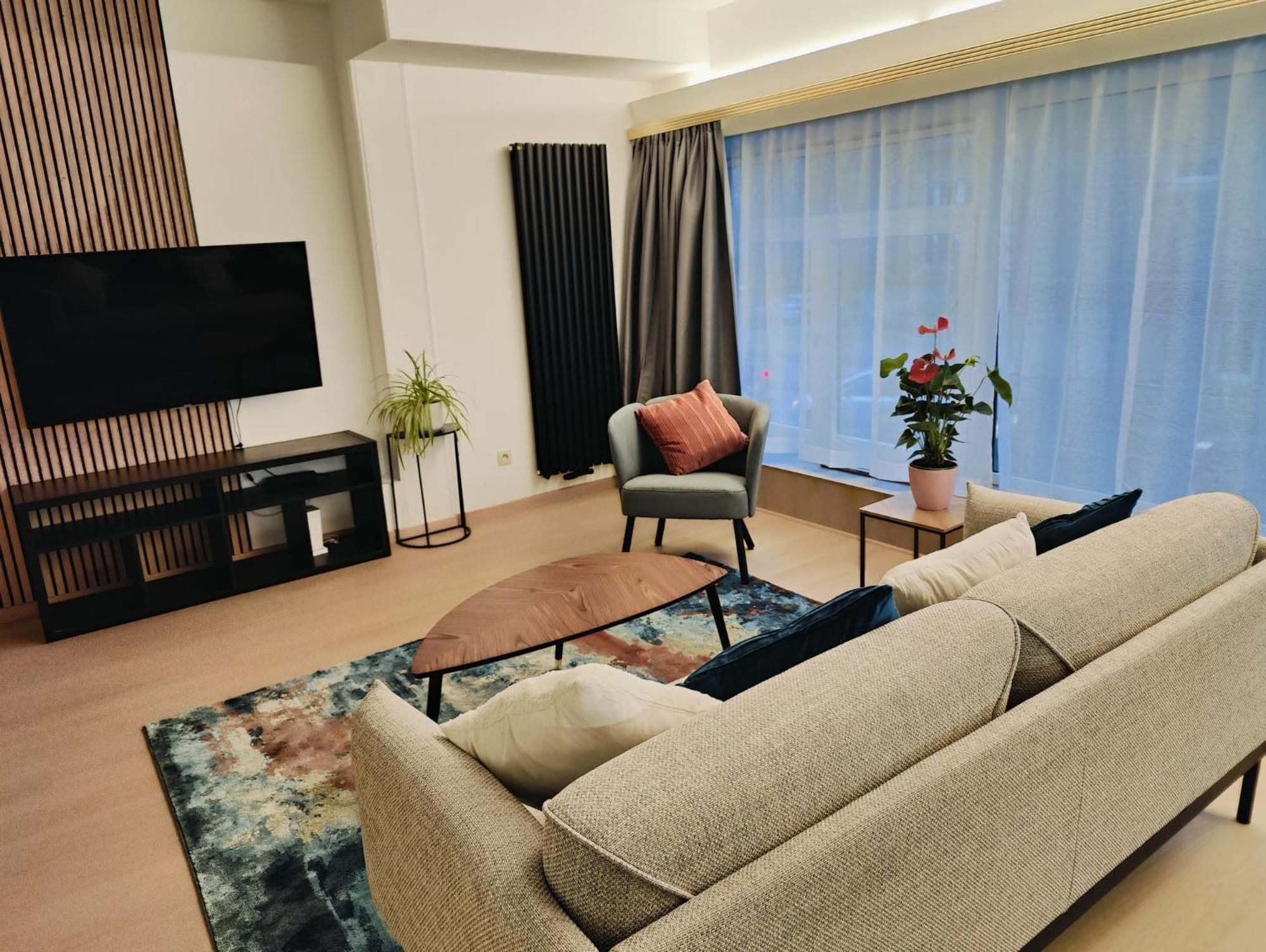 Bright & Cozy In Apartment Brussels