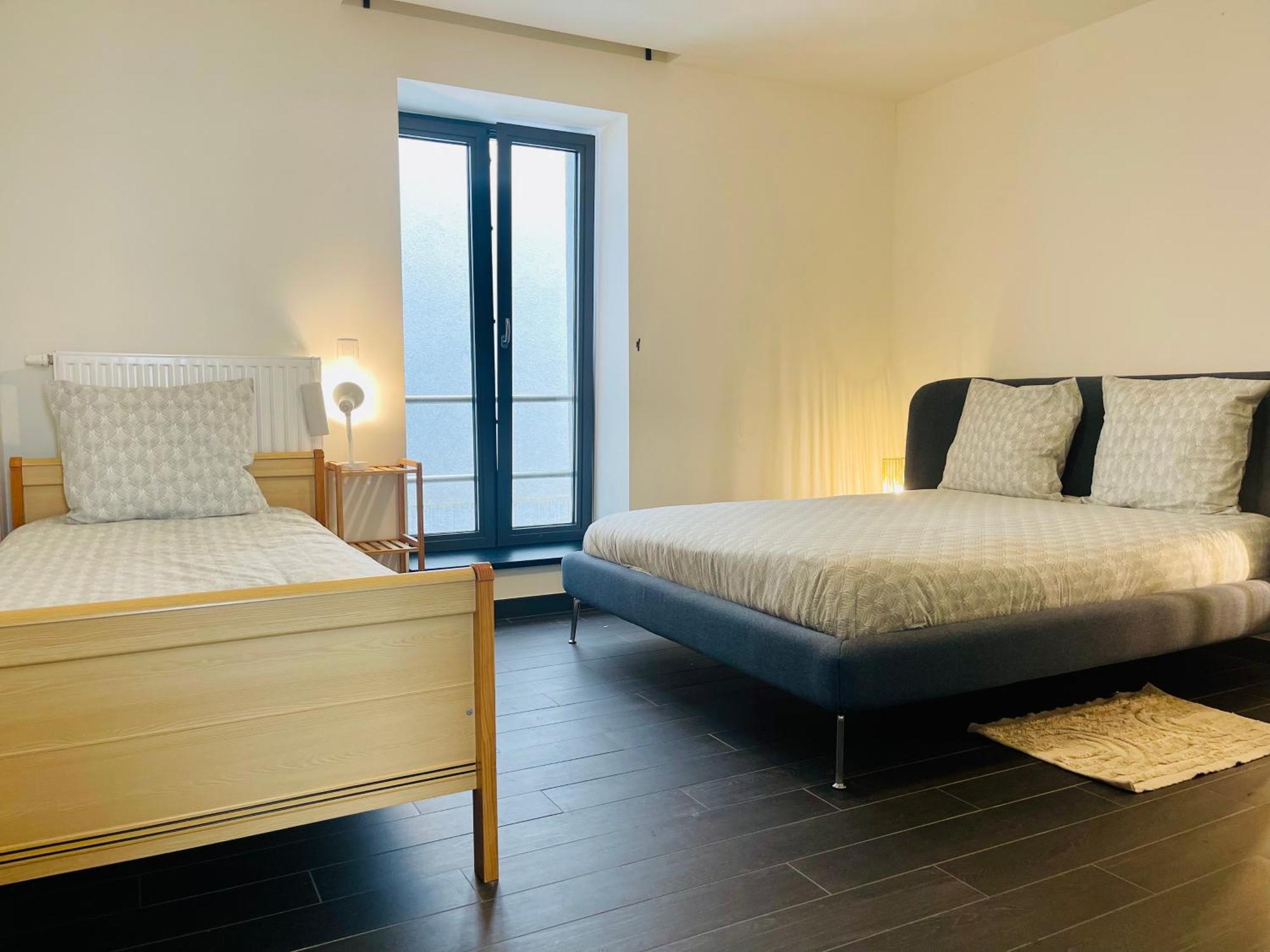 Appartement Down Town Spacious Loft Retreat With Private Parking Brussel