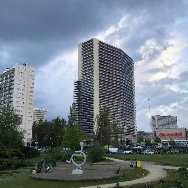 Meuble 92m2 + 2 Terrasses Apartamento