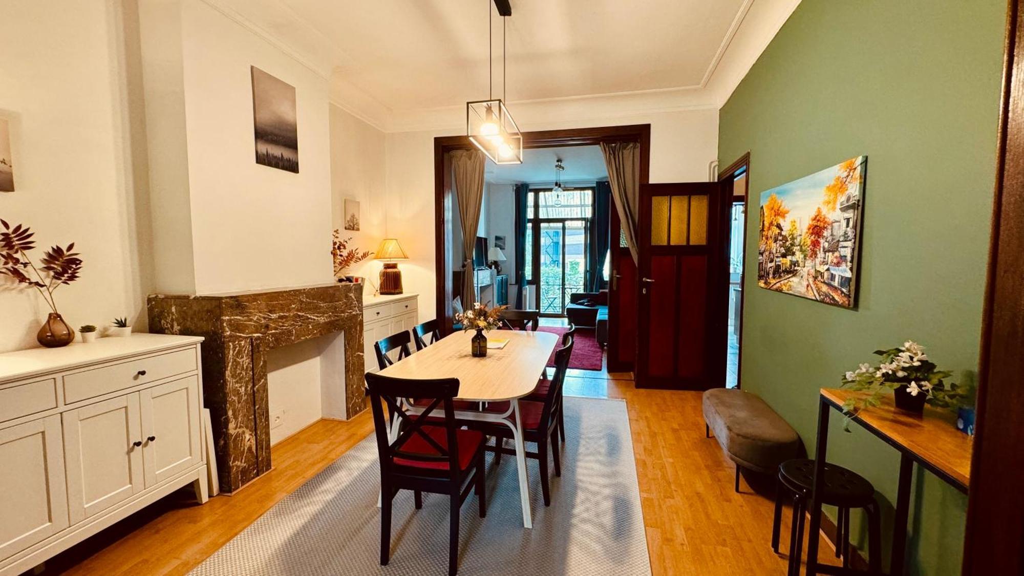 Cozy, Comfortable Apt, Well Located - Eu Ulb Vub Apartment *