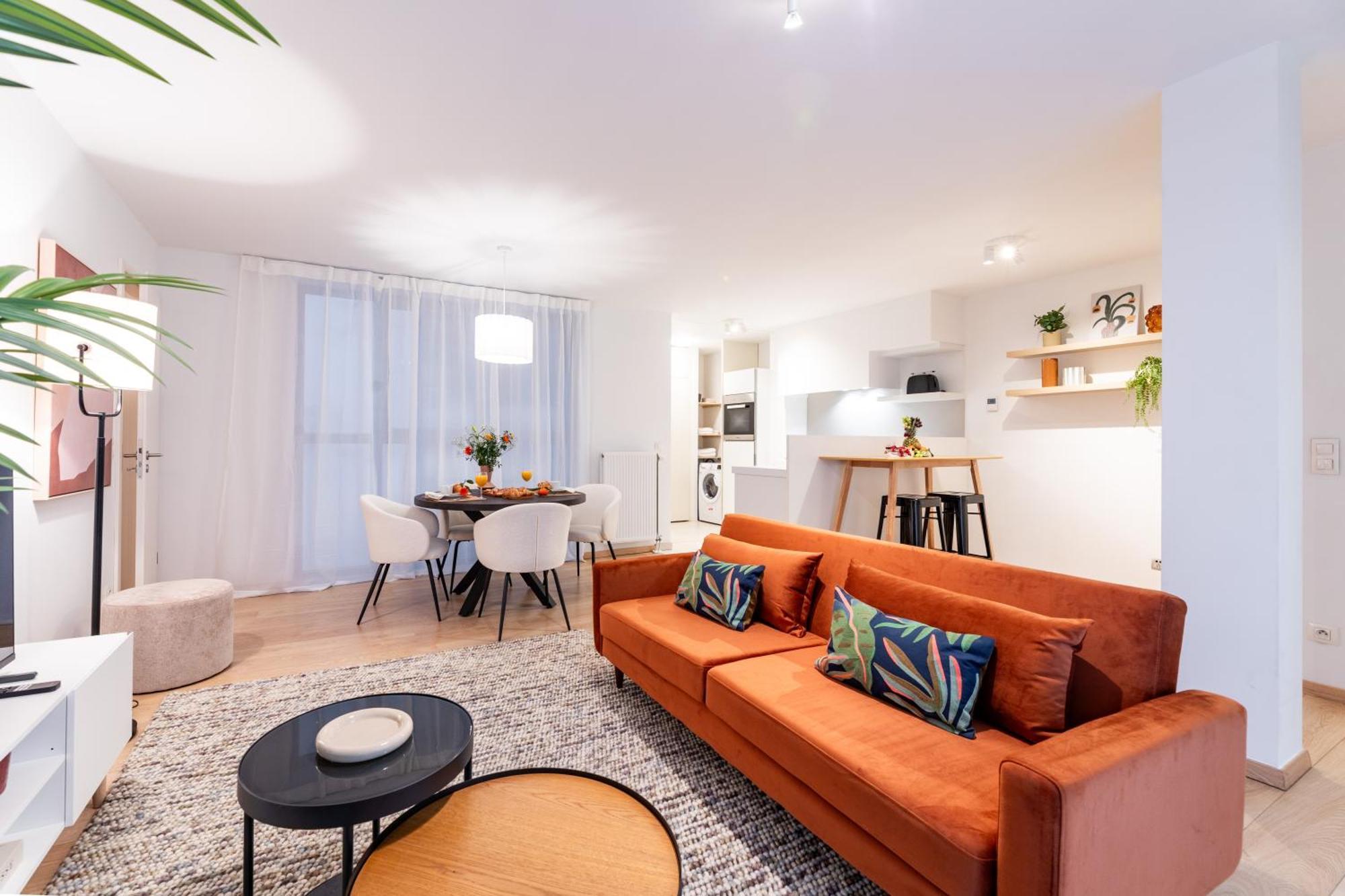 Contemporary Comfort In The Heart Of The Apartment Brussels