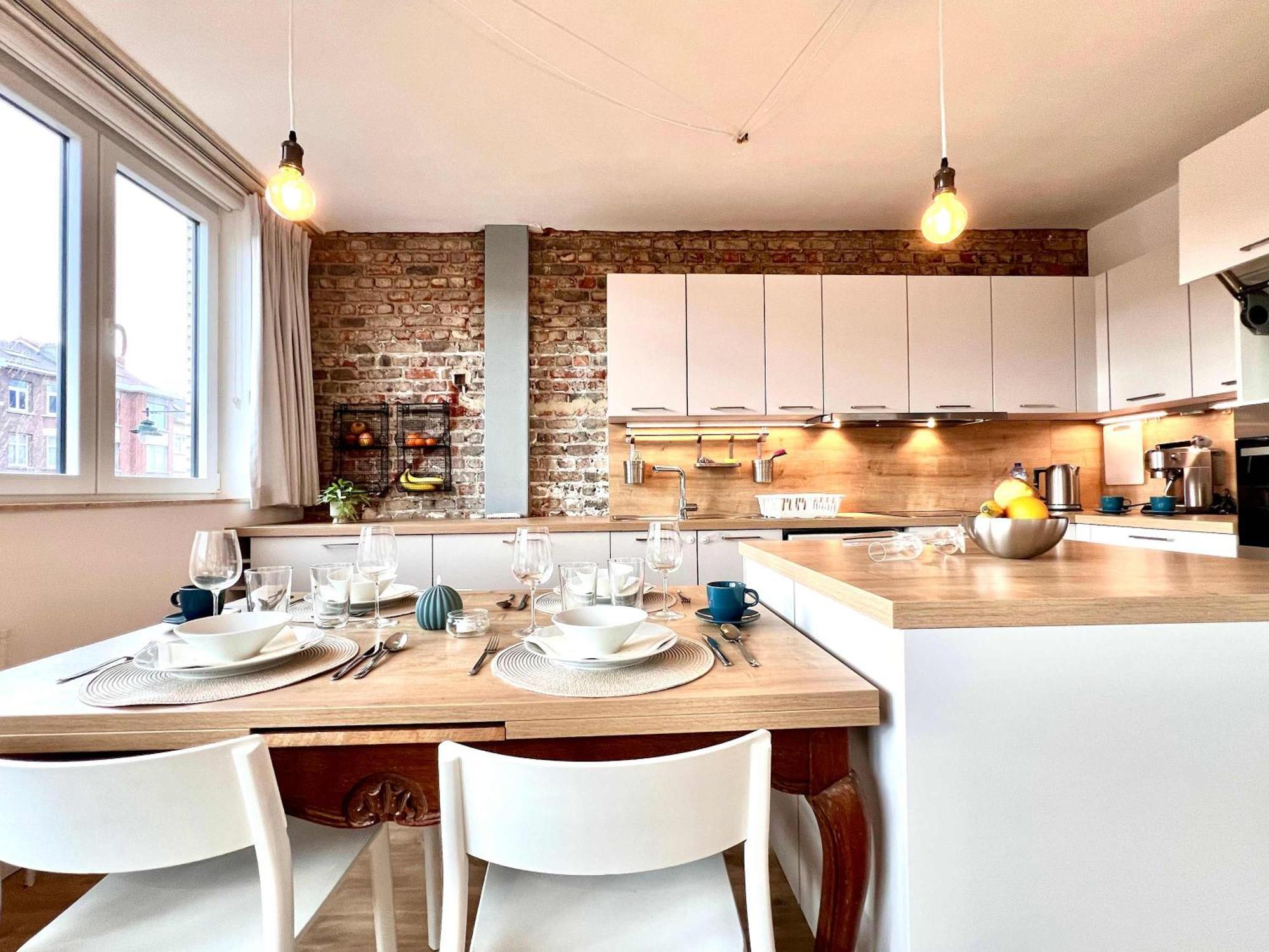Apartment Bright & Stylish In Nature Brussels