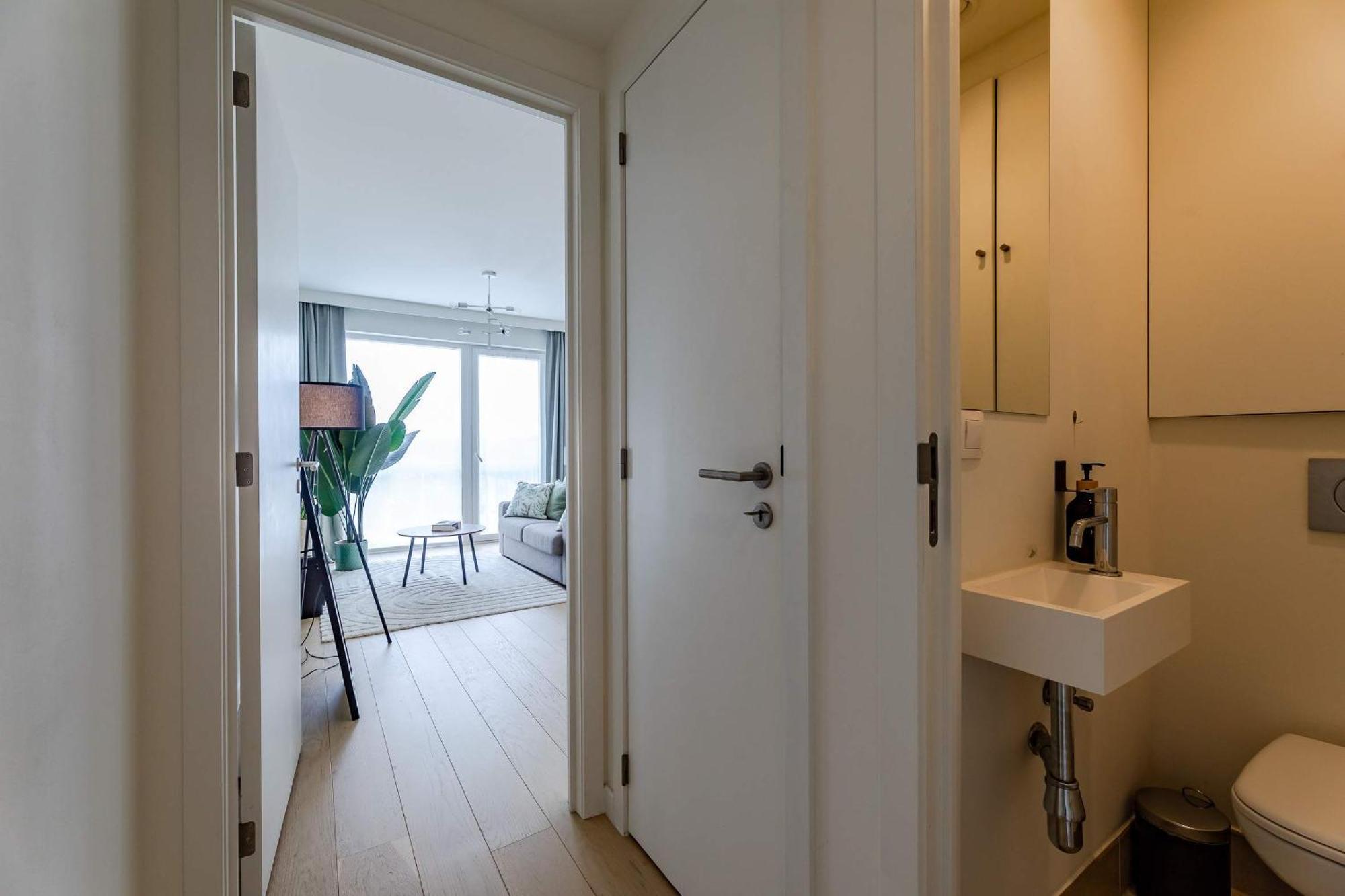 Large In A Serviced Building Apartment Brussels