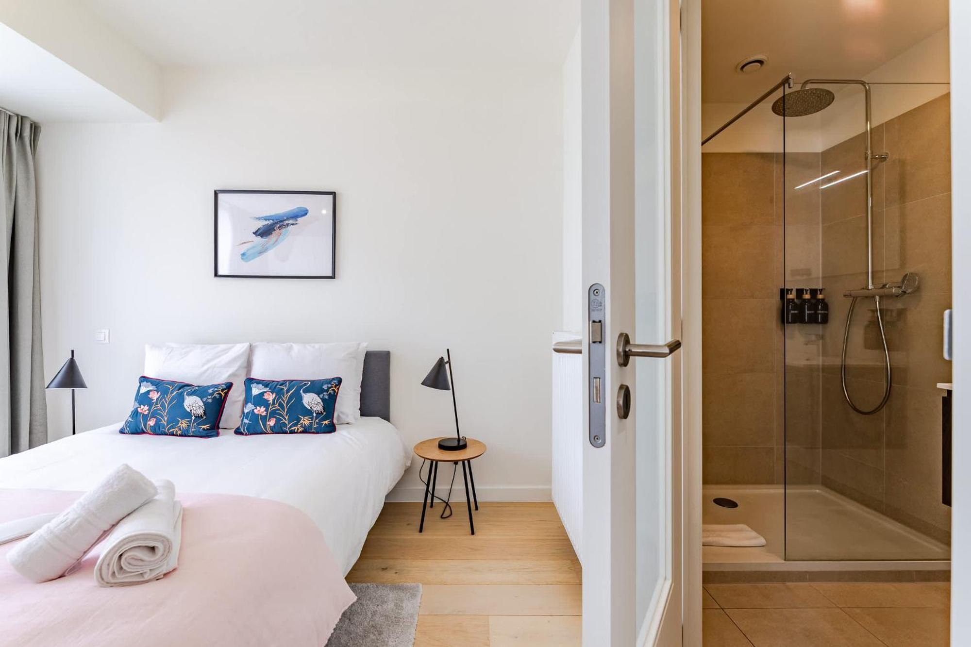 Large In A Serviced Building Apartment Brussels