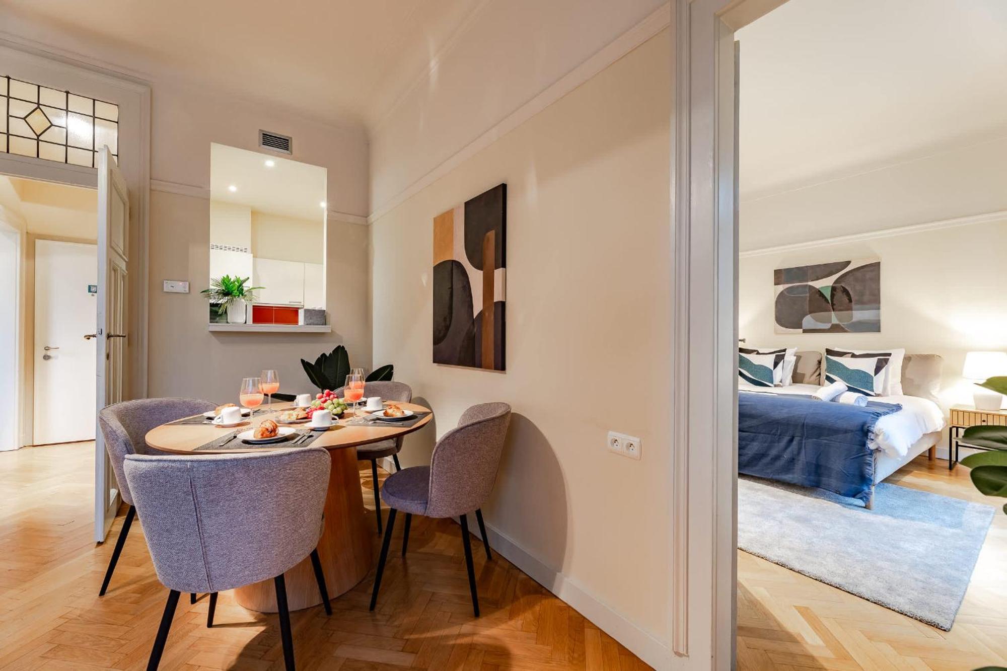 Bright 1br In The Heart Of The European Quarter *