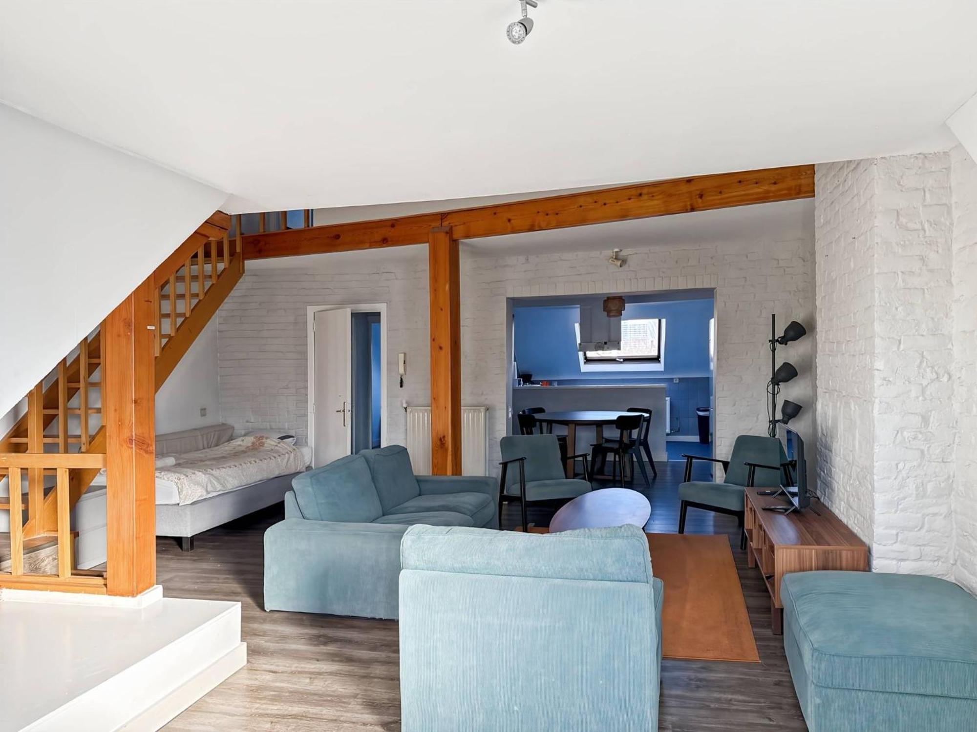 Charming Entire Duplex For 5 In Saint-gilles, Apartment Brussels