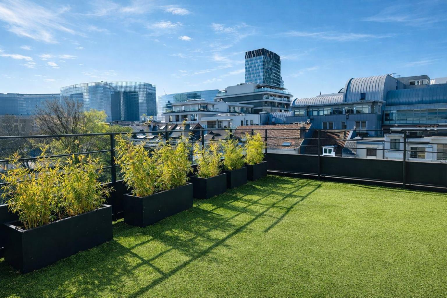 Stylish Penthouse In Bxl With 2 Panoramic Terraces * Brussel