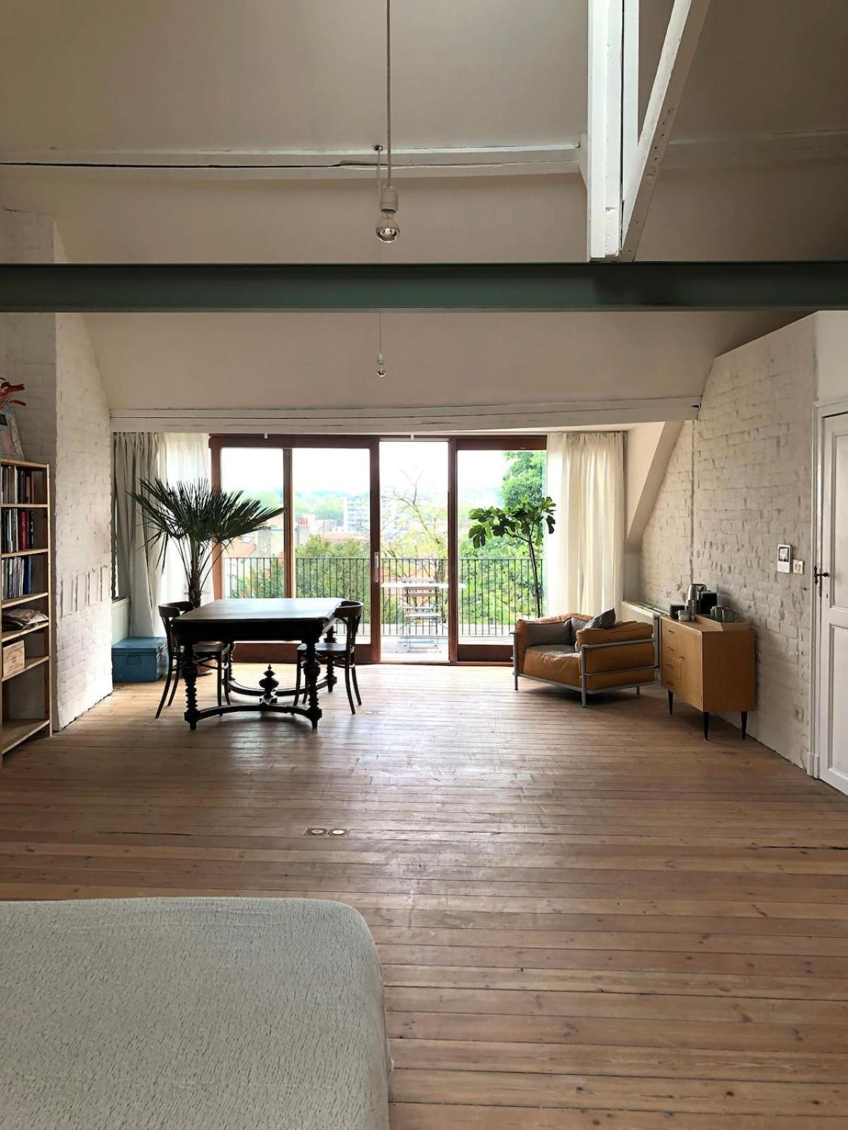 Penthouse In A Family House Apartment