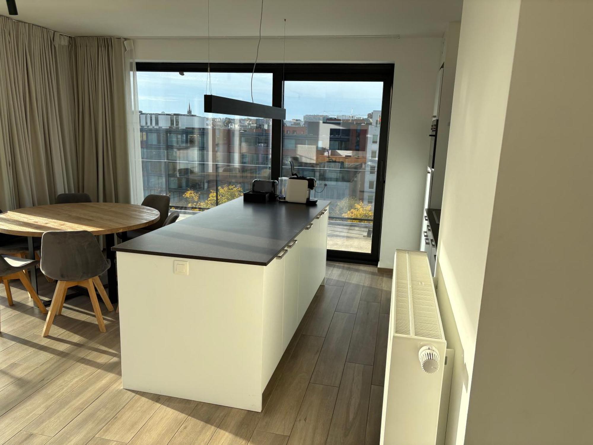 Penthouse Avec Vue Imprenable Sur Apartment Brussels