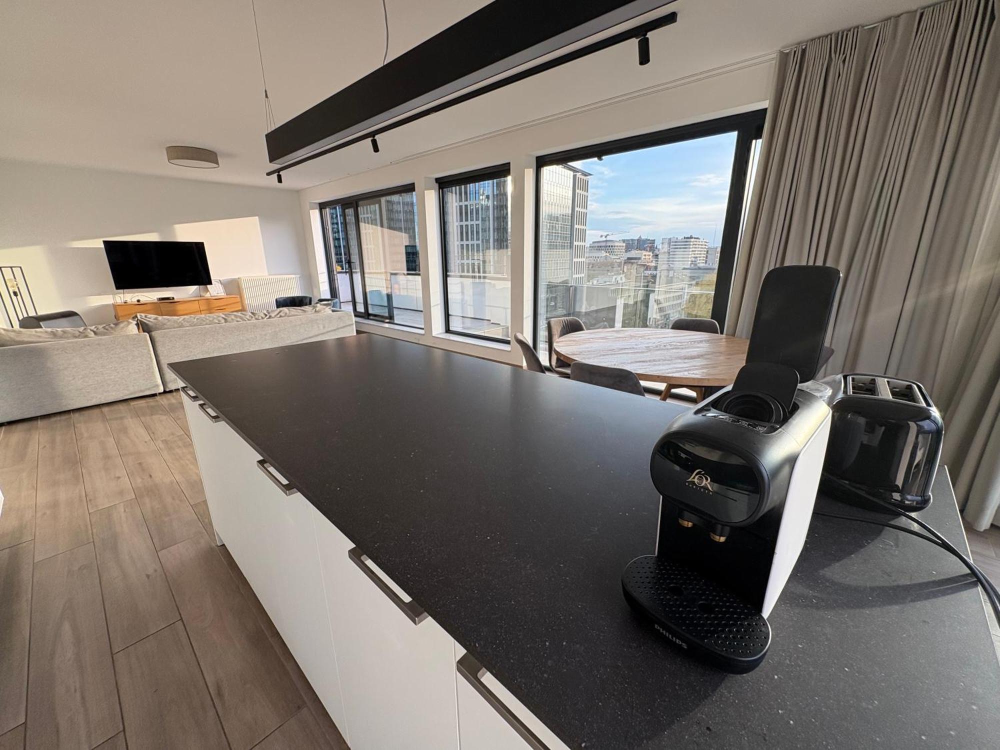 Penthouse Avec Vue Imprenable Sur Brussels