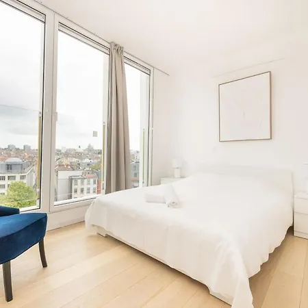 Trendy Canal District Penthouse Apartment Brussels