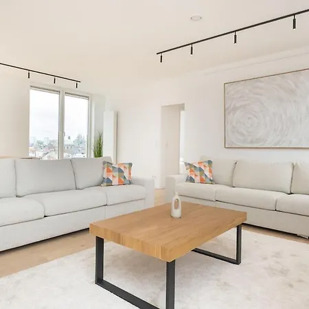 Trendy Canal District Penthouse * Brussels