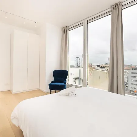 Trendy Canal District Penthouse Apartment Brussels