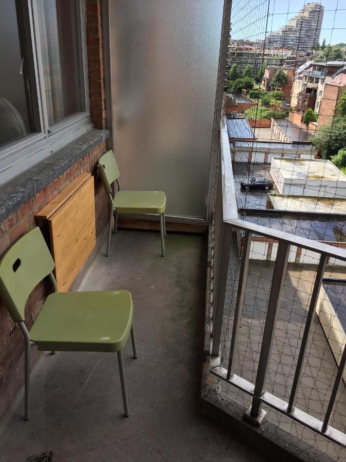 Apartamento Sunny Studio In Brussels, With A Balcony View Of The Basil. *