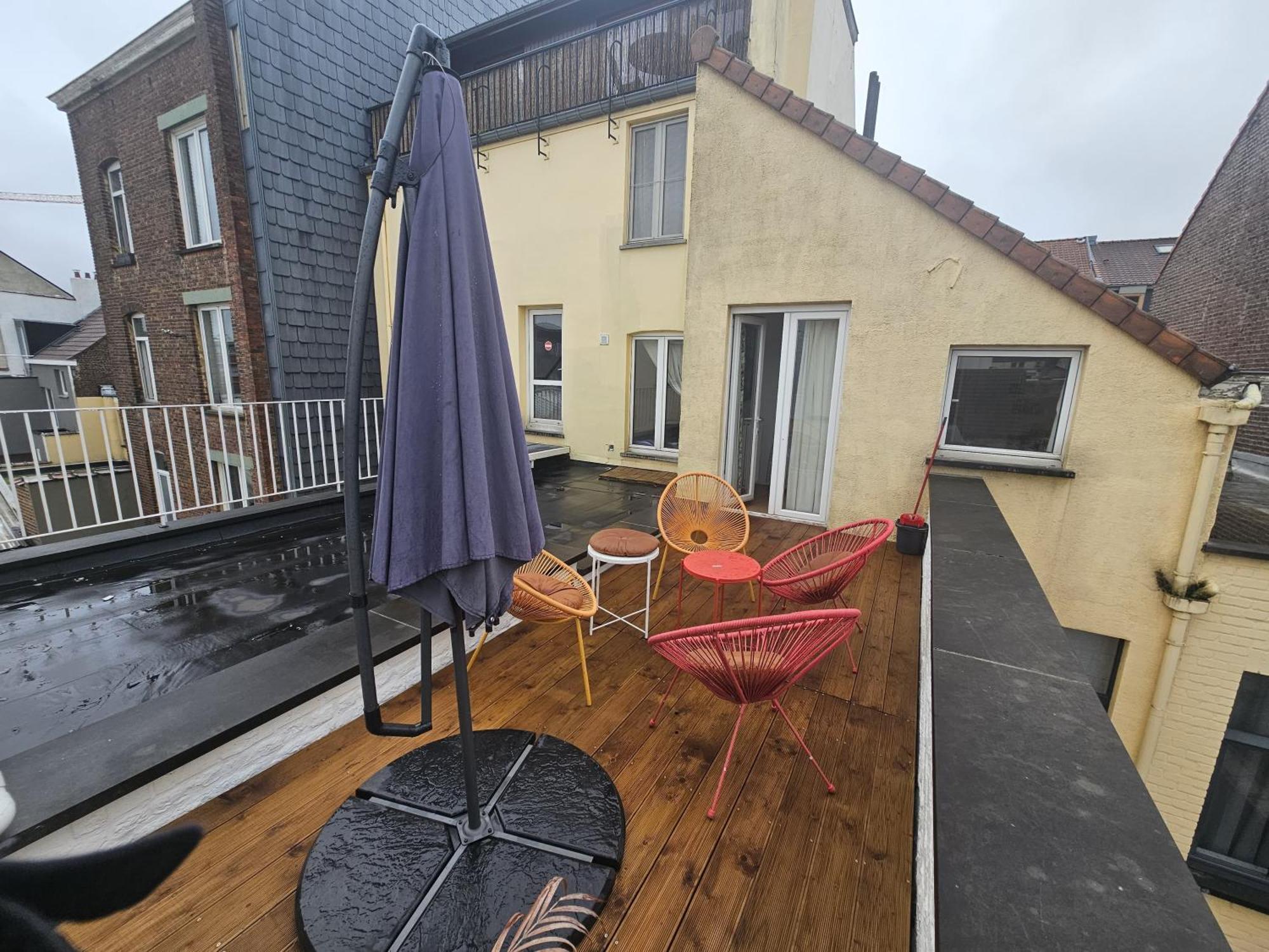 Cosy Terrace Automne Appartement Brussel