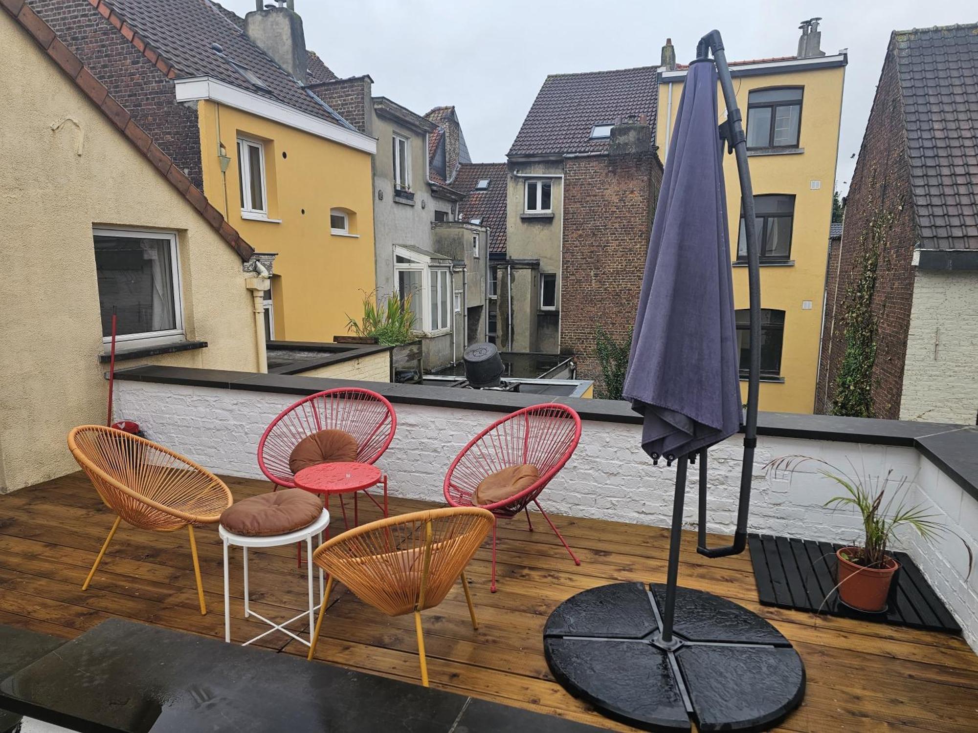 Appartement Cosy Terrace Automne Brussel