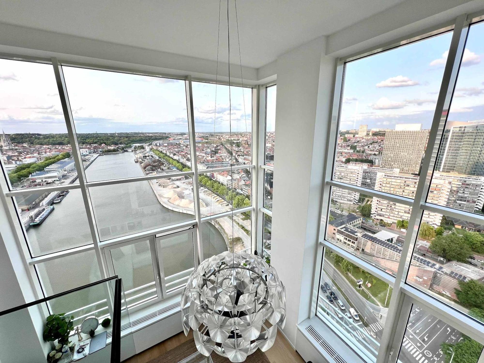 Penthouse 220 M2 Luxe & Vue Panoramique Brussels