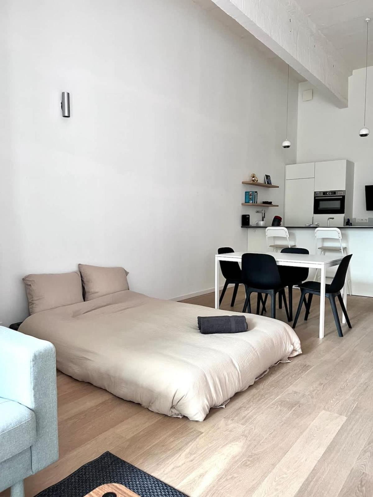 Apartment Spacious Loft Instant Favourite Up To 4 Guests Comfort & Style In Brussels