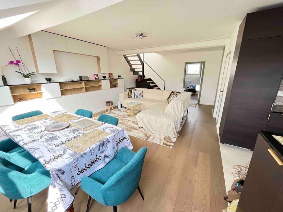 Duplex Avec Terrasse Quartier Europeen Appartement