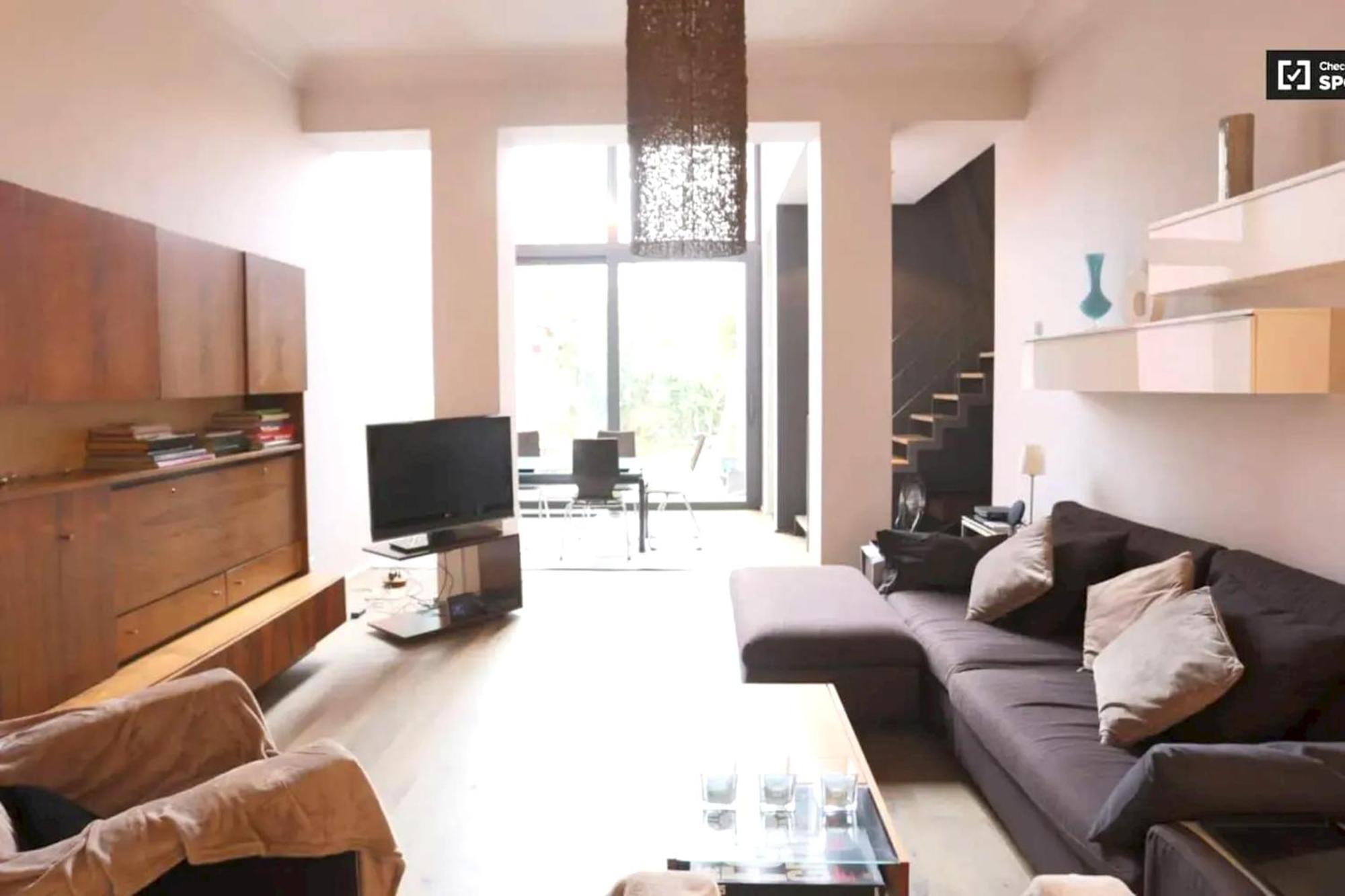 Apartment Spacious In Brussels, Large Private Garden