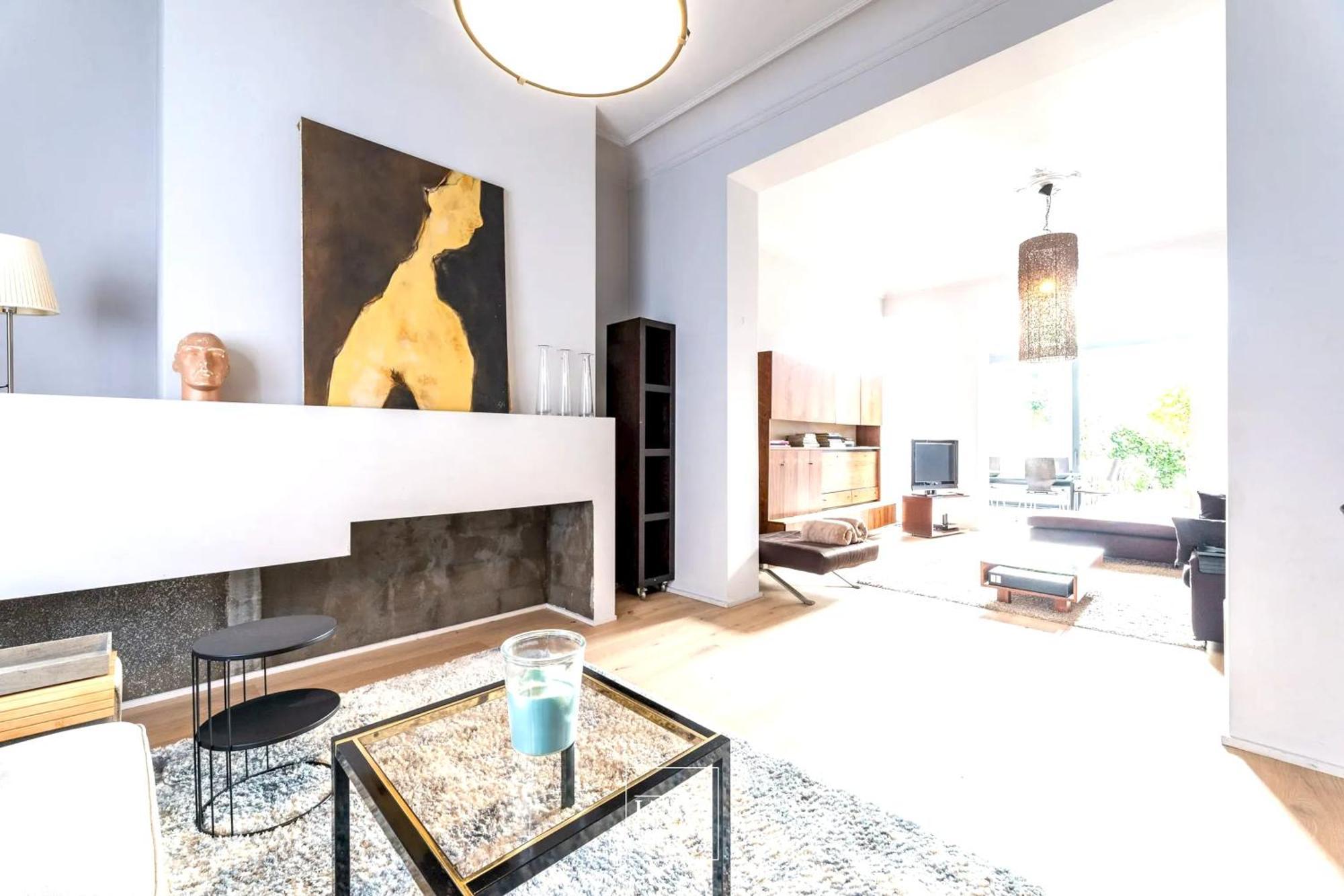 Apartment Spacious In Brussels, Large Private Garden *