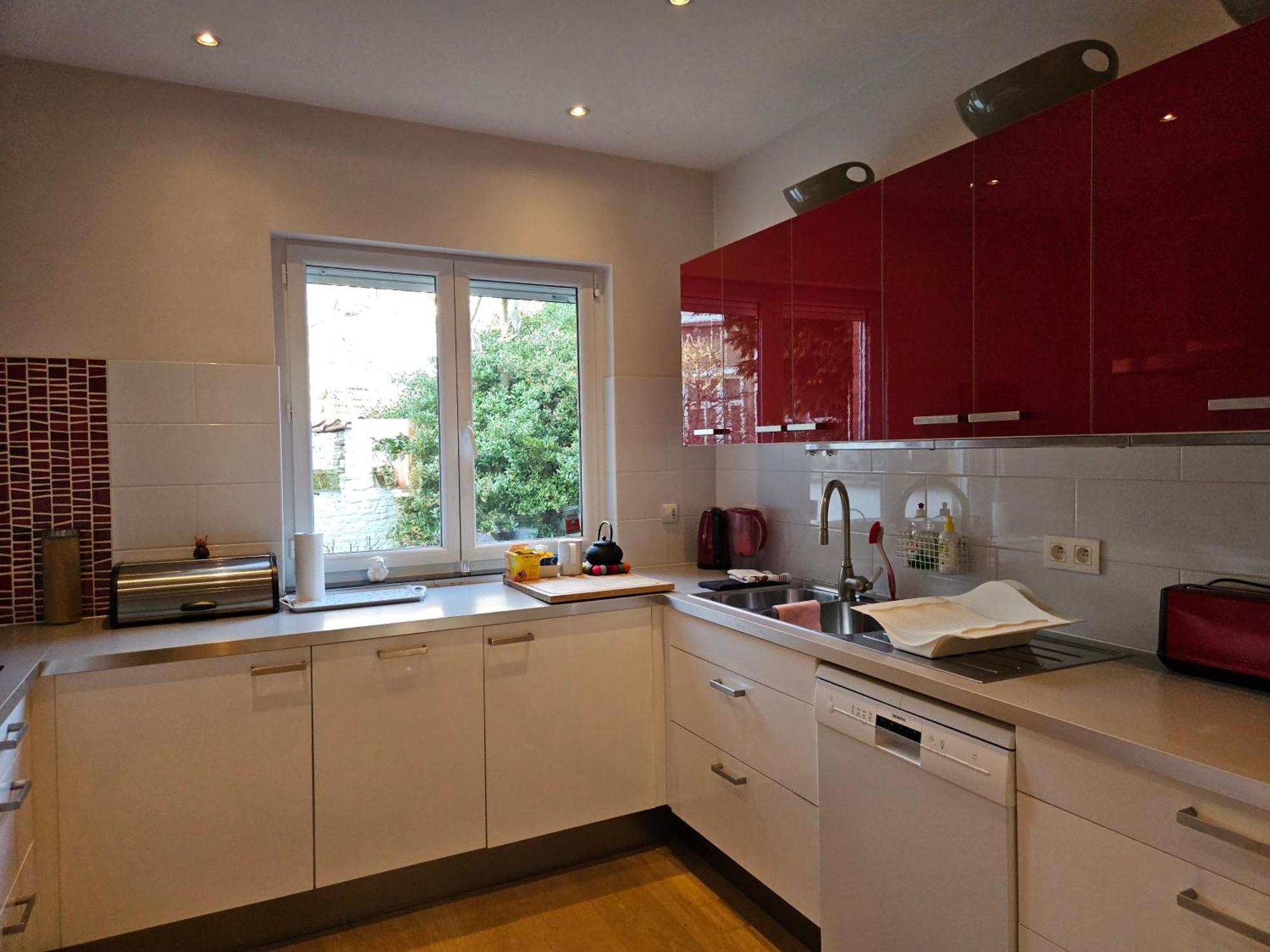 Modern Duplex With Garden