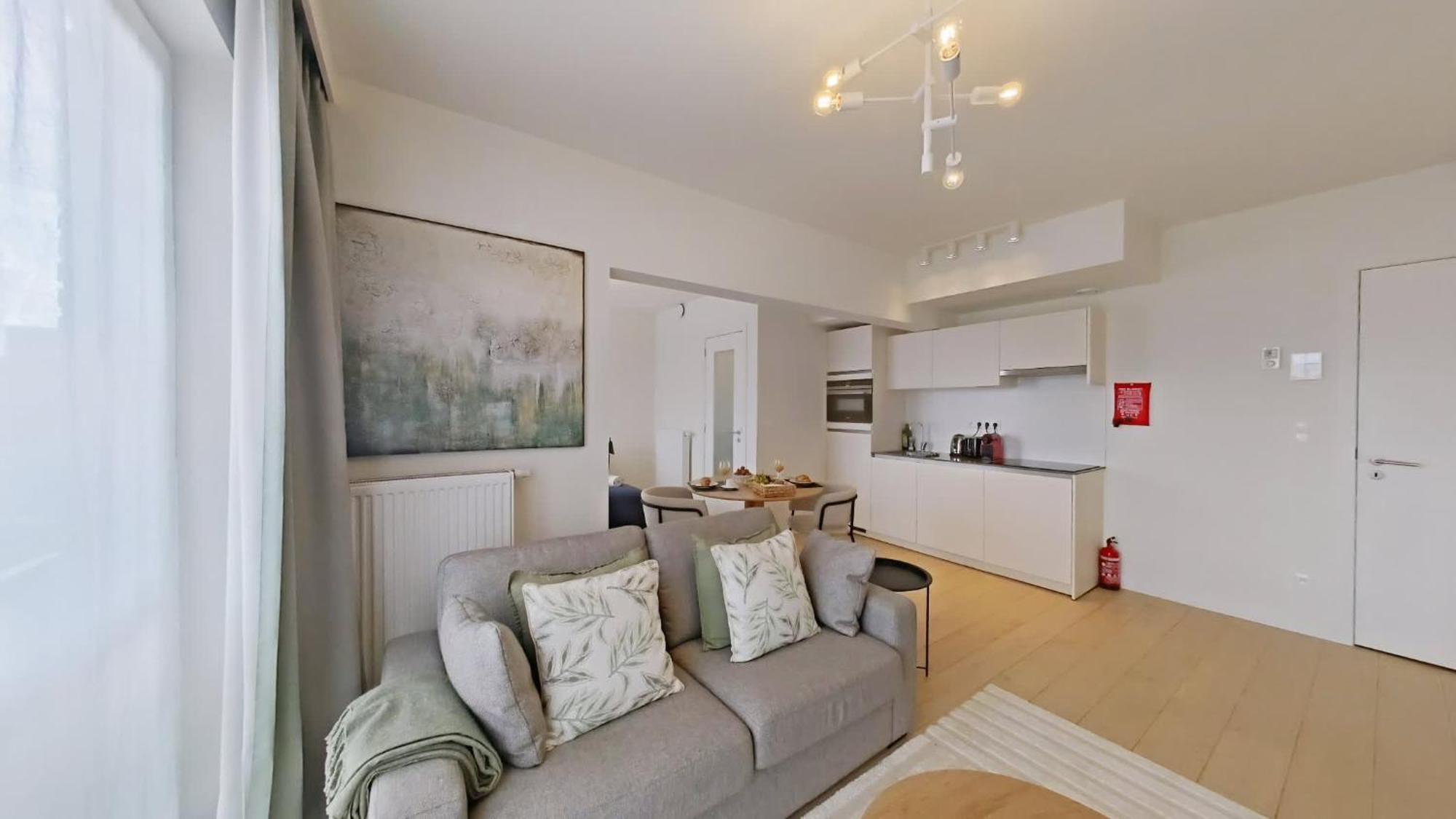 Large In A Serviced Building Apartment Brussels
